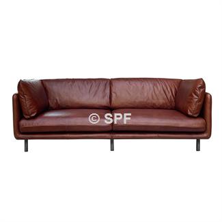 Sutherland 3 Seater - OX Blood